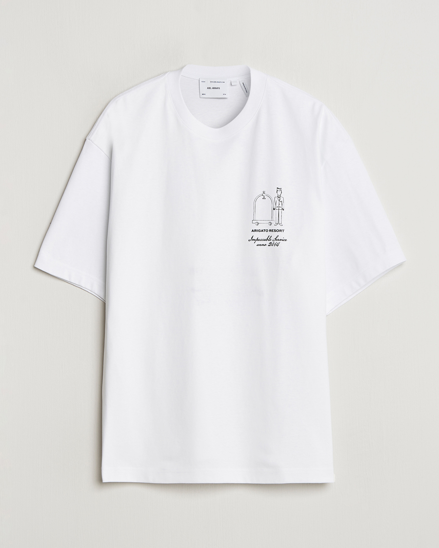 Homme | T-shirts | Axel Arigato | Resort T-Shirt White