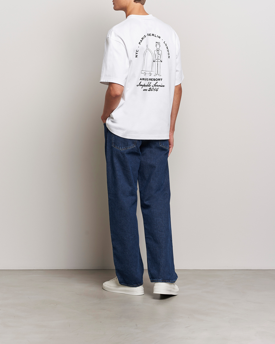 Homme | T-shirts | Axel Arigato | Resort T-Shirt White
