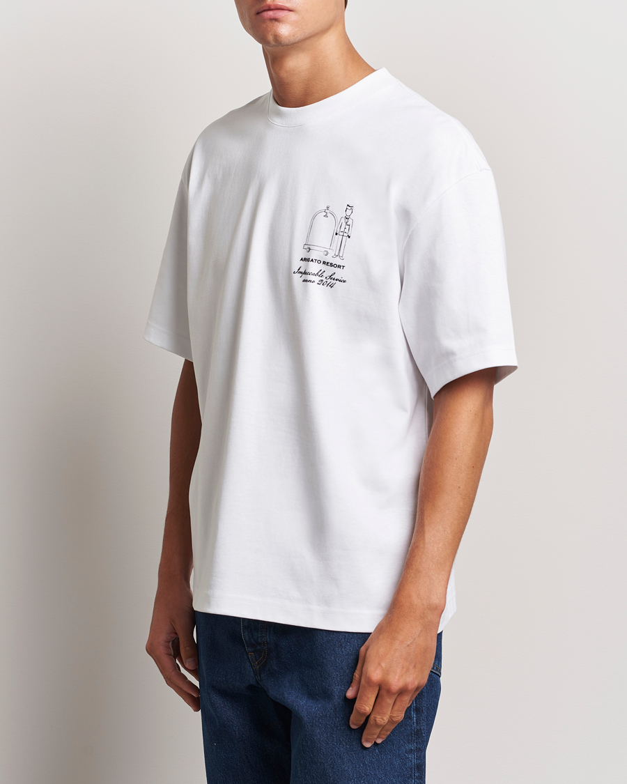 Homme | T-shirts | Axel Arigato | Resort T-Shirt White