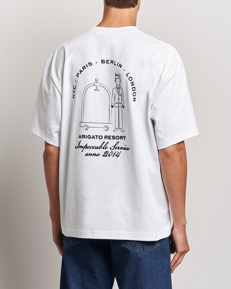 Homme | T-shirts | Axel Arigato | Resort T-Shirt White