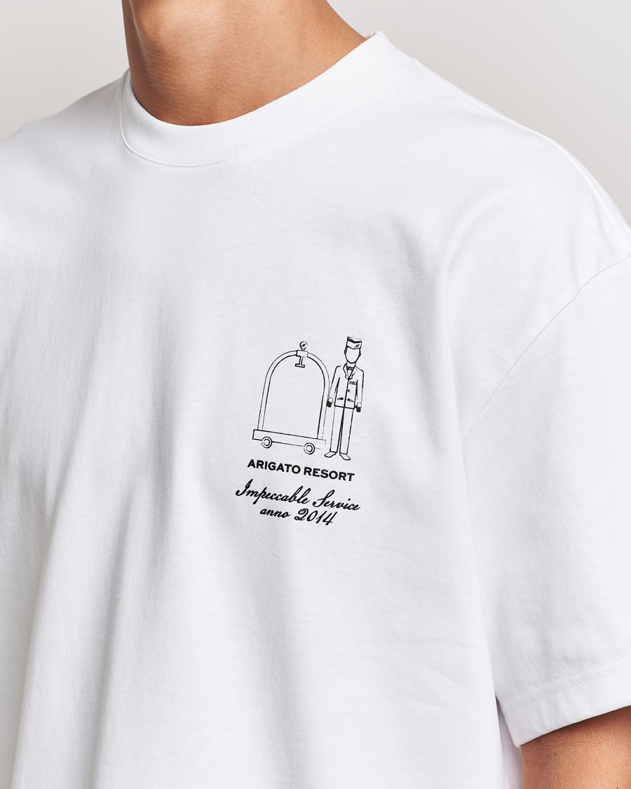 Homme | T-shirts | Axel Arigato | Resort T-Shirt White