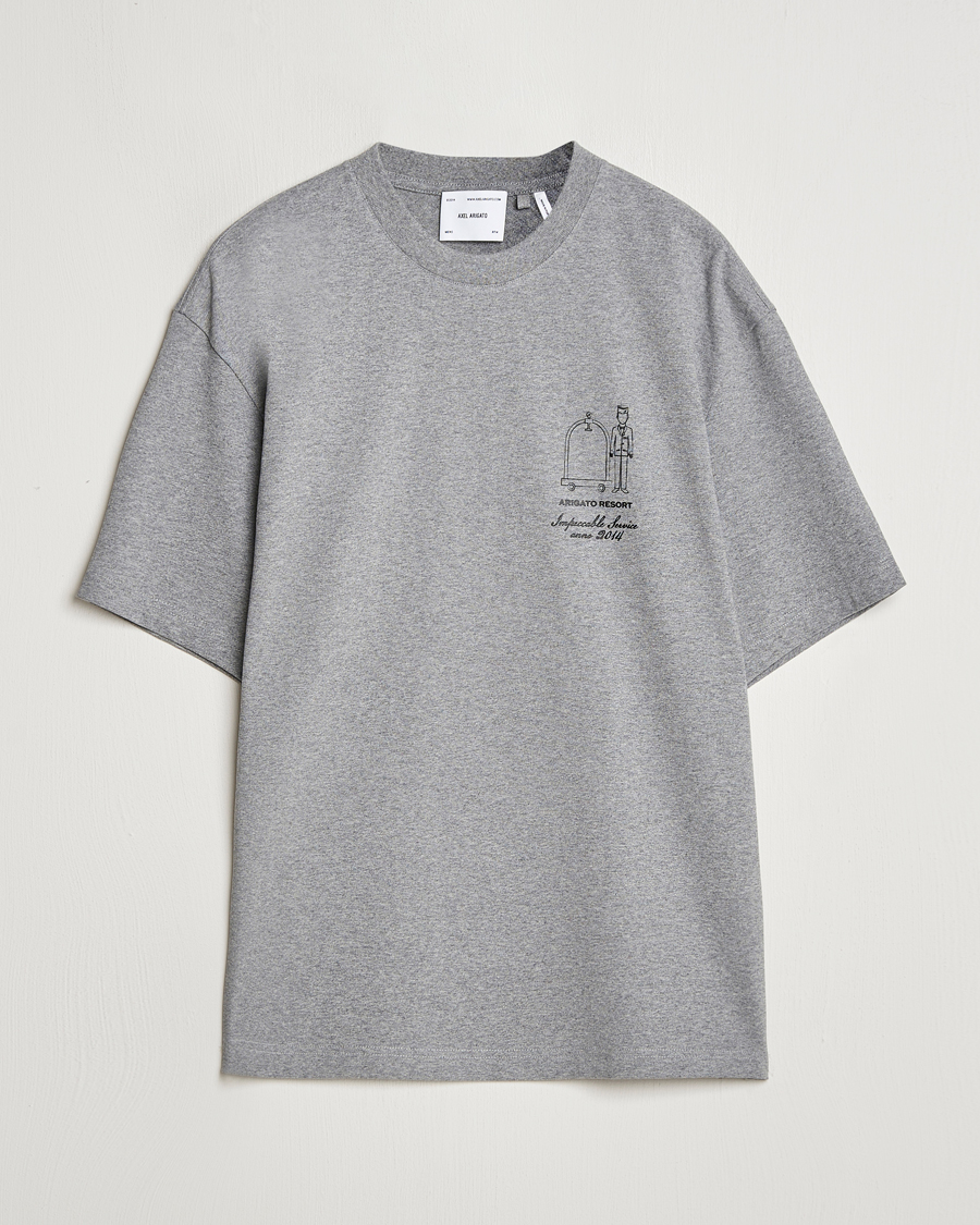 Homme | T-shirts | Axel Arigato | Resort T-Shirt Grey Melange