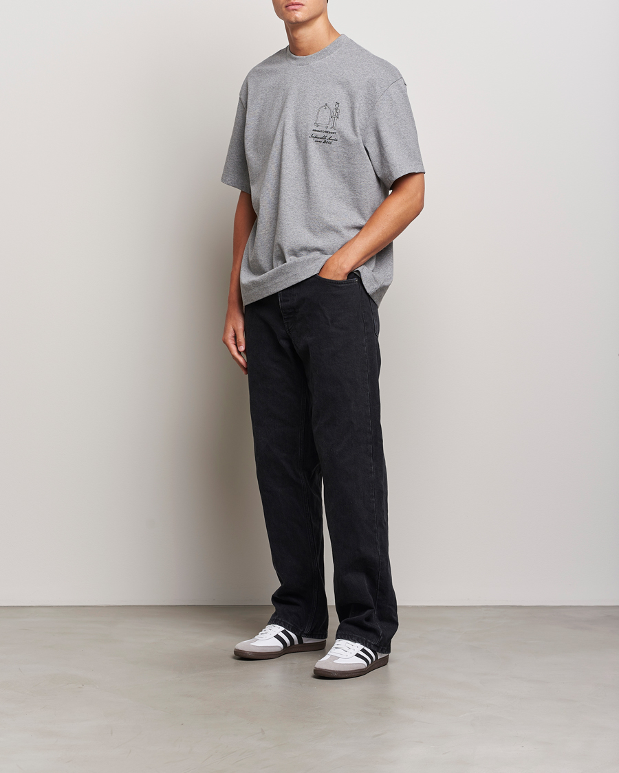 Homme | T-shirts | Axel Arigato | Resort T-Shirt Grey Melange