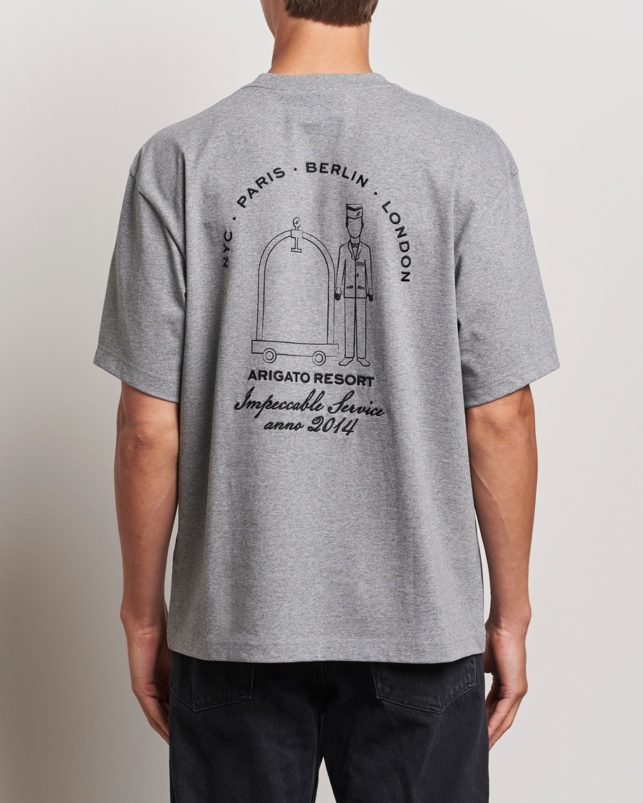 Homme | T-shirts | Axel Arigato | Resort T-Shirt Grey Melange