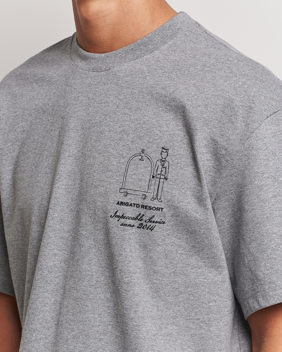 Homme | T-shirts | Axel Arigato | Resort T-Shirt Grey Melange