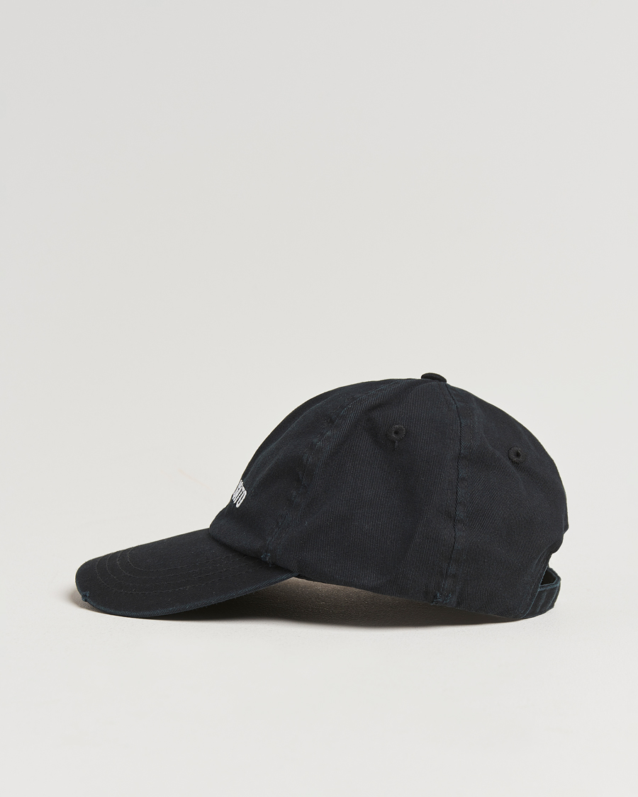 Homme | Axel Arigato AA Logo Cap Washed Black | Axel Arigato | AA Logo Cap Washed Black