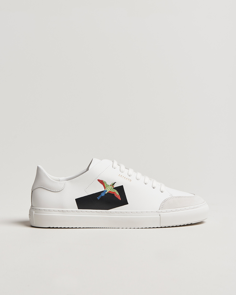 Homme | Axel Arigato Clean 90 Taped Bee Bird Sneaker White | Axel Arigato | Clean 90 Taped Bee Bird Sneaker White