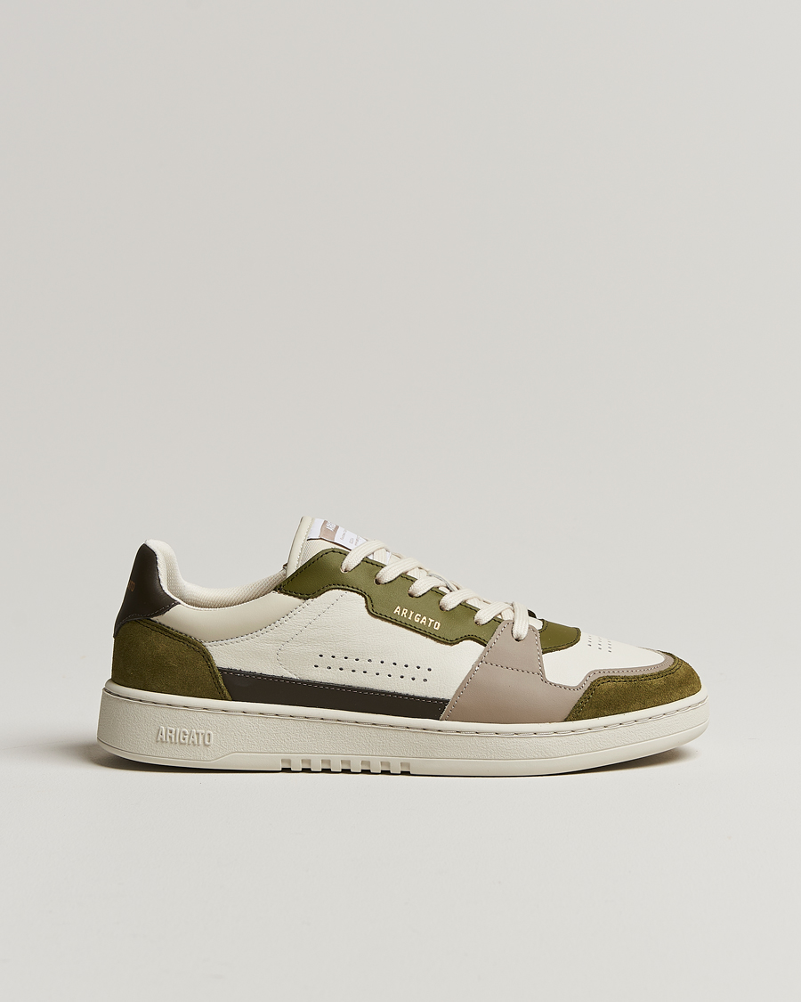 Homme | Axel Arigato Dice Lo Sneaker Off White/Green | Axel Arigato | Dice Lo Sneaker Off White/Green
