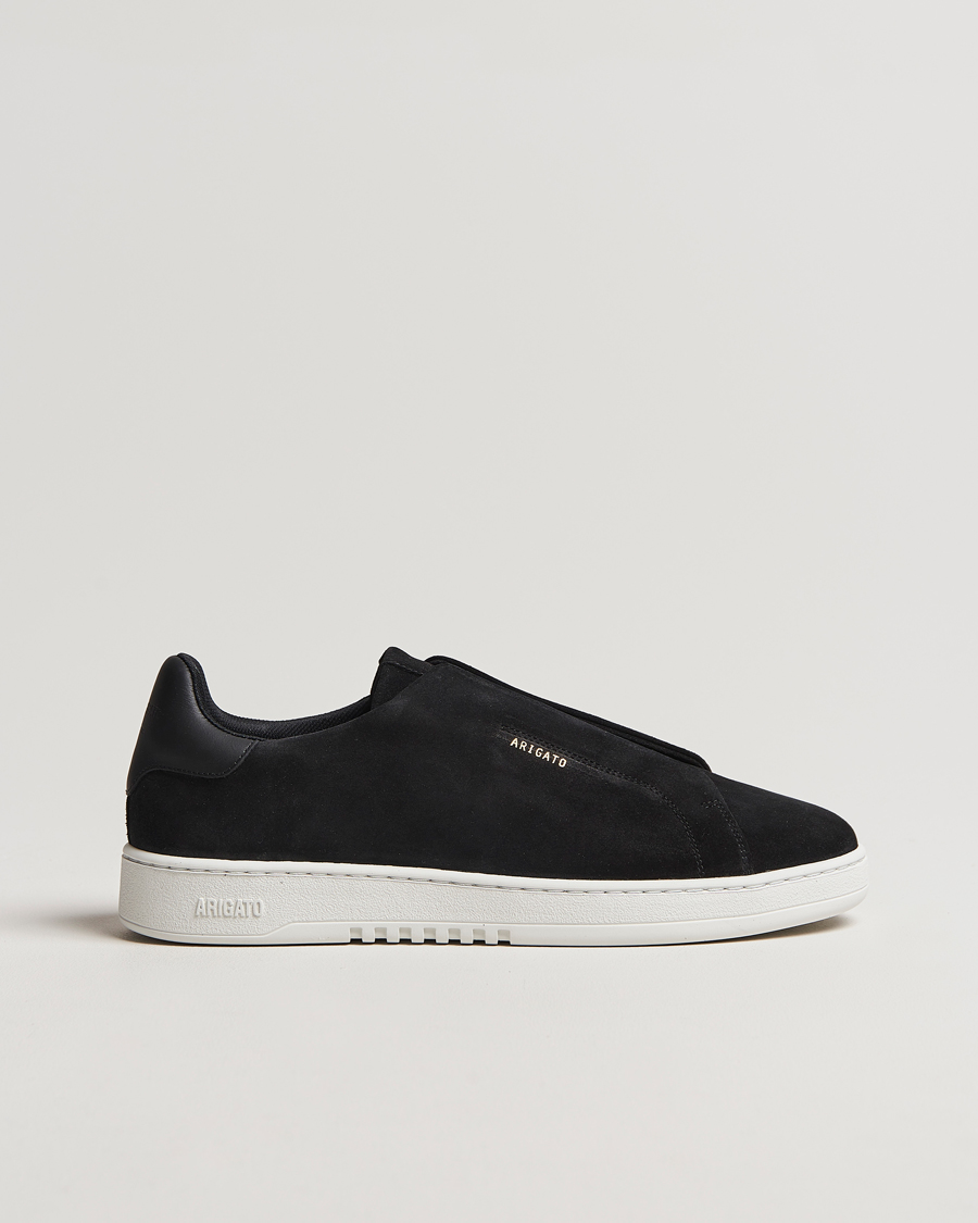 Homme | Baskets | Axel Arigato | Dice Laceless Suede Sneaker Black