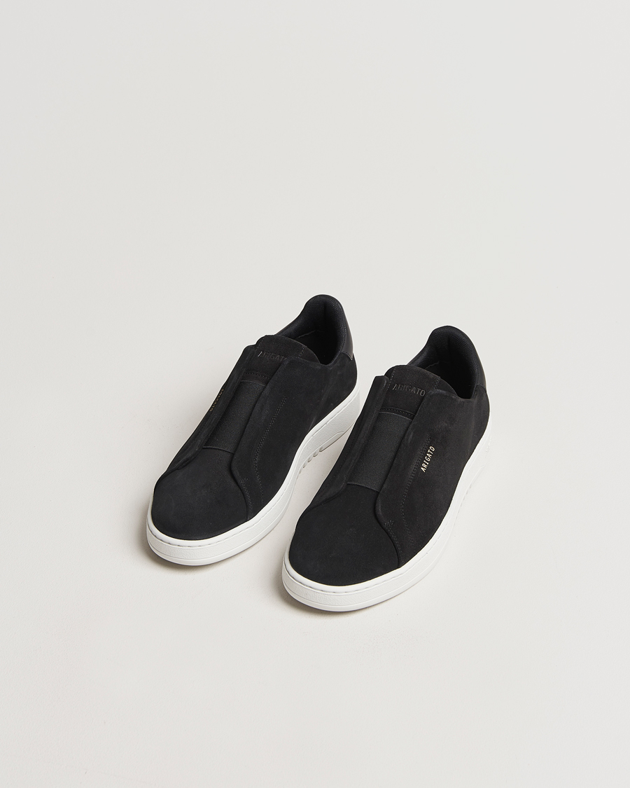 Homme | Baskets | Axel Arigato | Dice Laceless Suede Sneaker Black