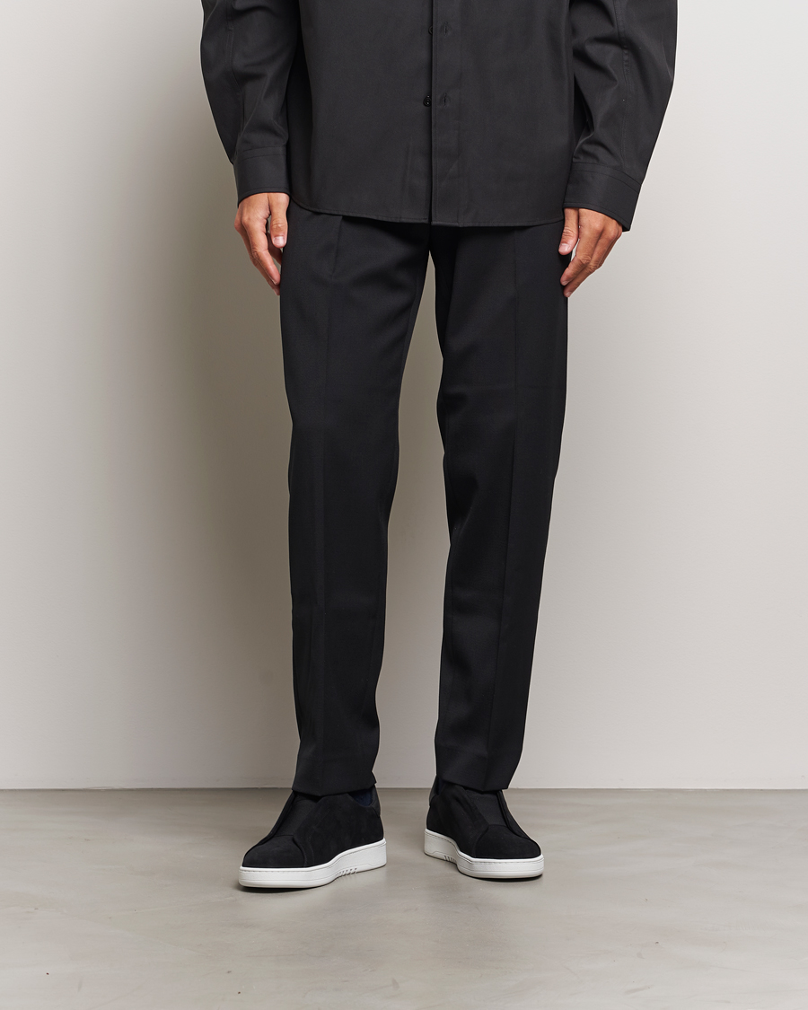Homme | Baskets | Axel Arigato | Dice Laceless Suede Sneaker Black