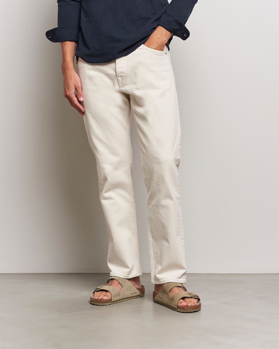 Homme | Sandales Et Mules | BIRKENSTOCK | Arizona Soft Footbed Faded Khaki Suede