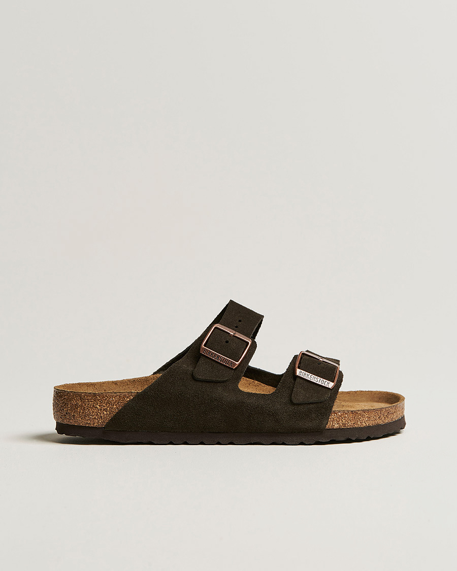 Homme | BIRKENSTOCK Arizona Soft Footbed Mocca Suede | BIRKENSTOCK | Arizona Soft Footbed Mocca Suede