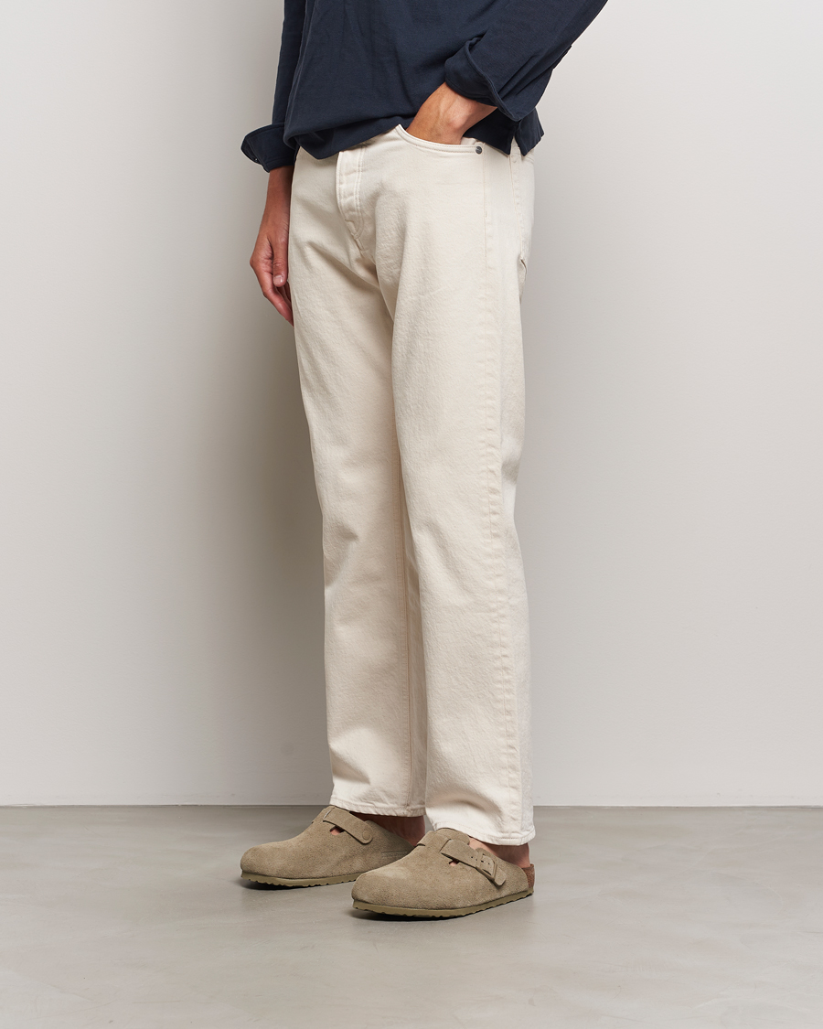Homme | Sandales Et Mules | BIRKENSTOCK | Boston Classic Footbed Faded Khaki Suede