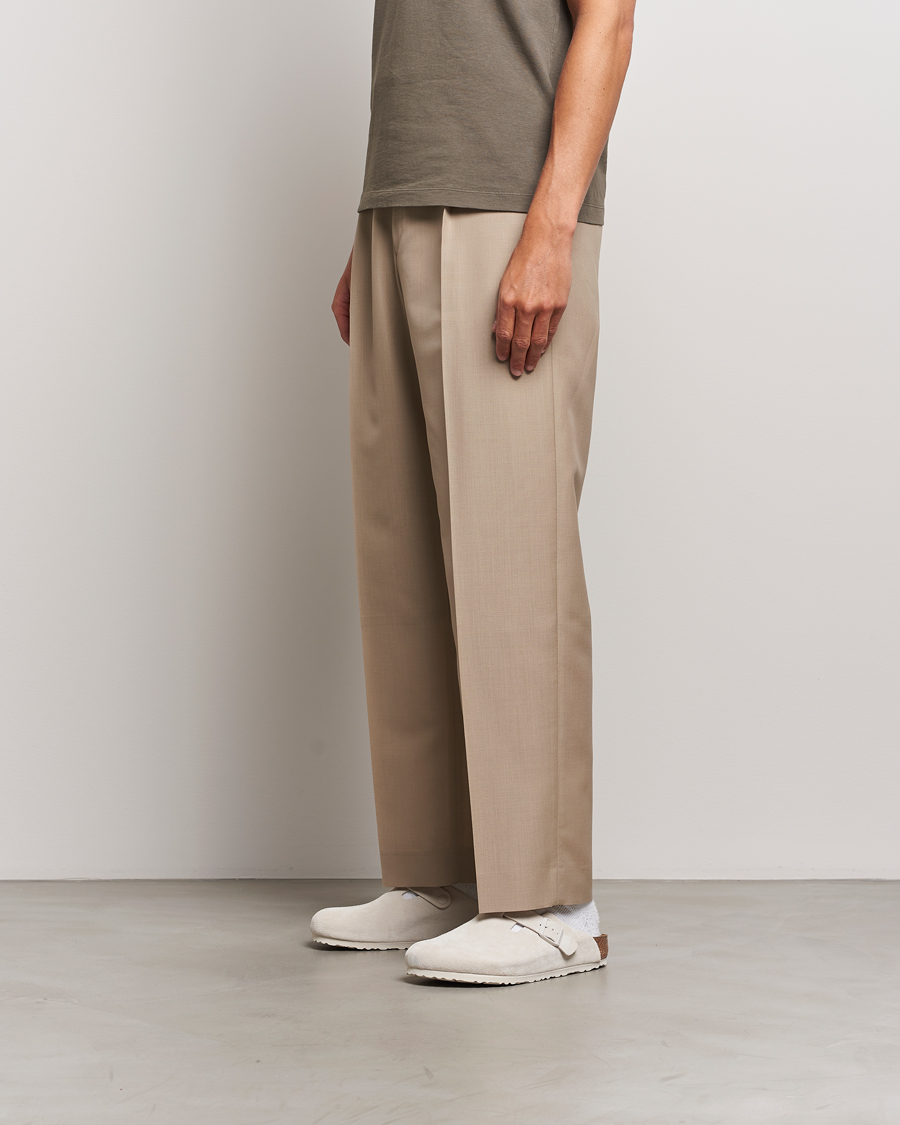 Homme | BIRKENSTOCK Boston Classic Footbed Antique White Suede | BIRKENSTOCK | Boston Classic Footbed Antique White Suede