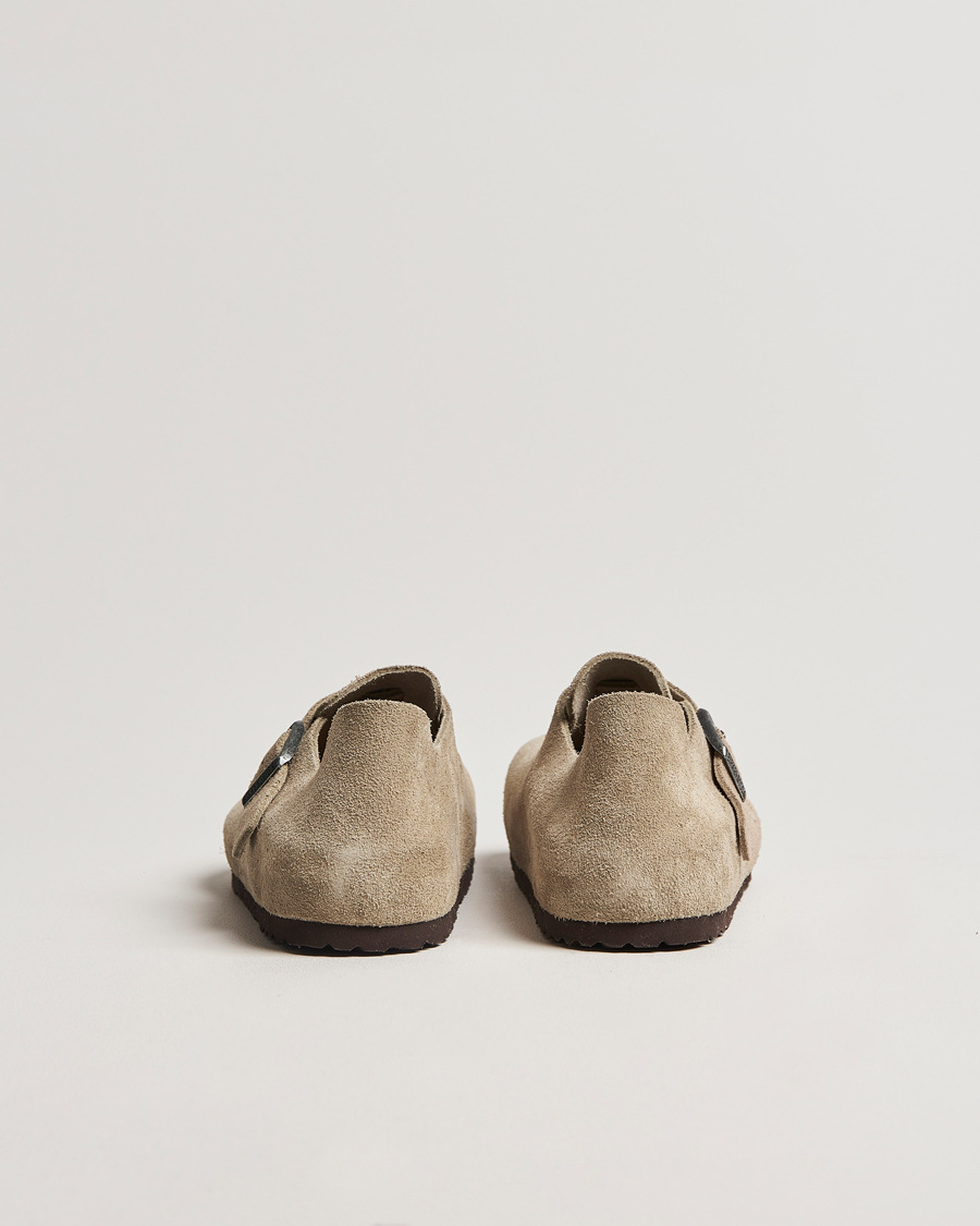 Homme | Sandales Et Mules | BIRKENSTOCK | London Suede Leather Taupe