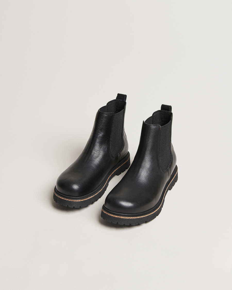 Homme | BIRKENSTOCK Highwood Chelsea Boot Black Leather | BIRKENSTOCK | Highwood Chelsea Boot Black Leather