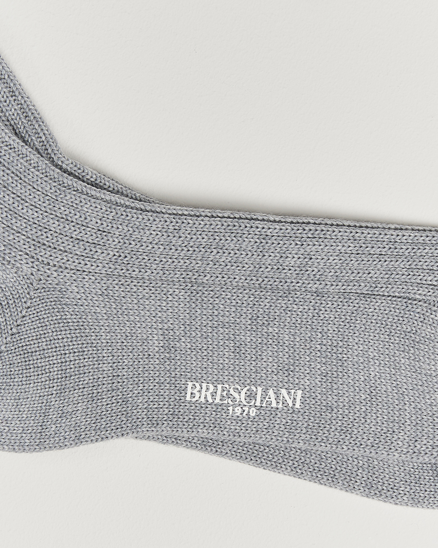 Homme | Sous-Vêtements Et Chaussettes | Bresciani | Heavy Wool Socks Light Grey