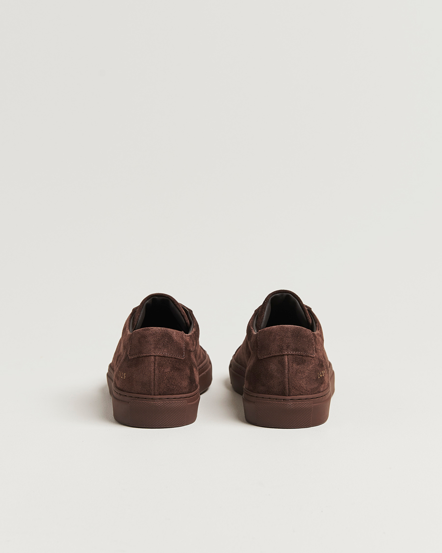 Homme | Common Projects Original Achilles Suede Sneaker Moka | Common Projects | Original Achilles Suede Sneaker Moka