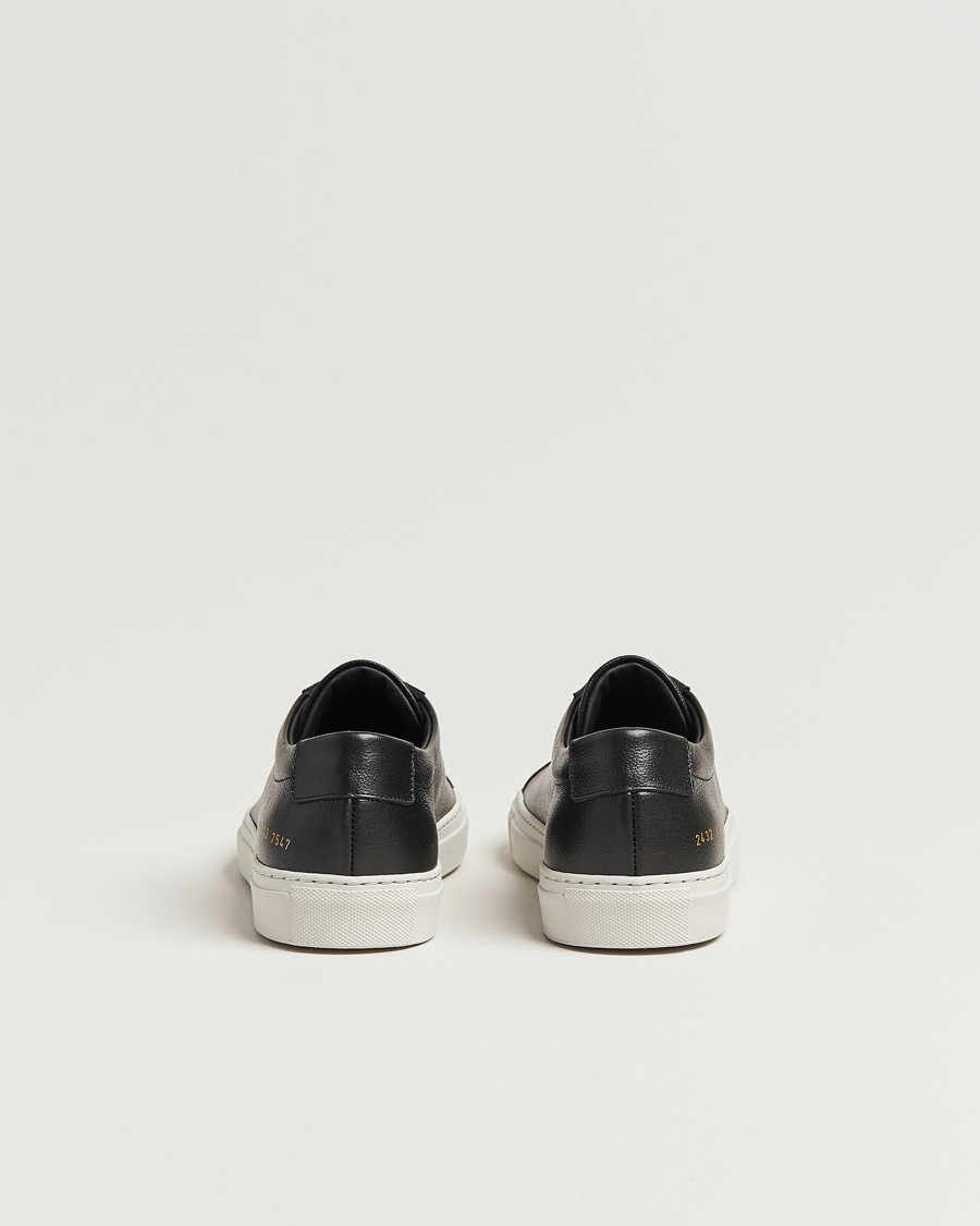 Homme | Common Projects Original Achilles Pebbled Leather Sneaker Black | Common Projects | Original Achilles Pebbled Leather Sneaker Black