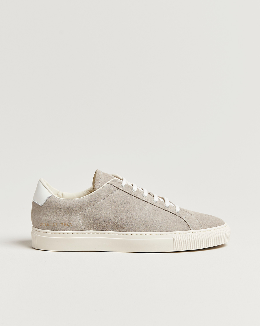 Homme | Common Projects Retro Suede Sneaker Grey | Common Projects | Retro Suede Sneaker Grey