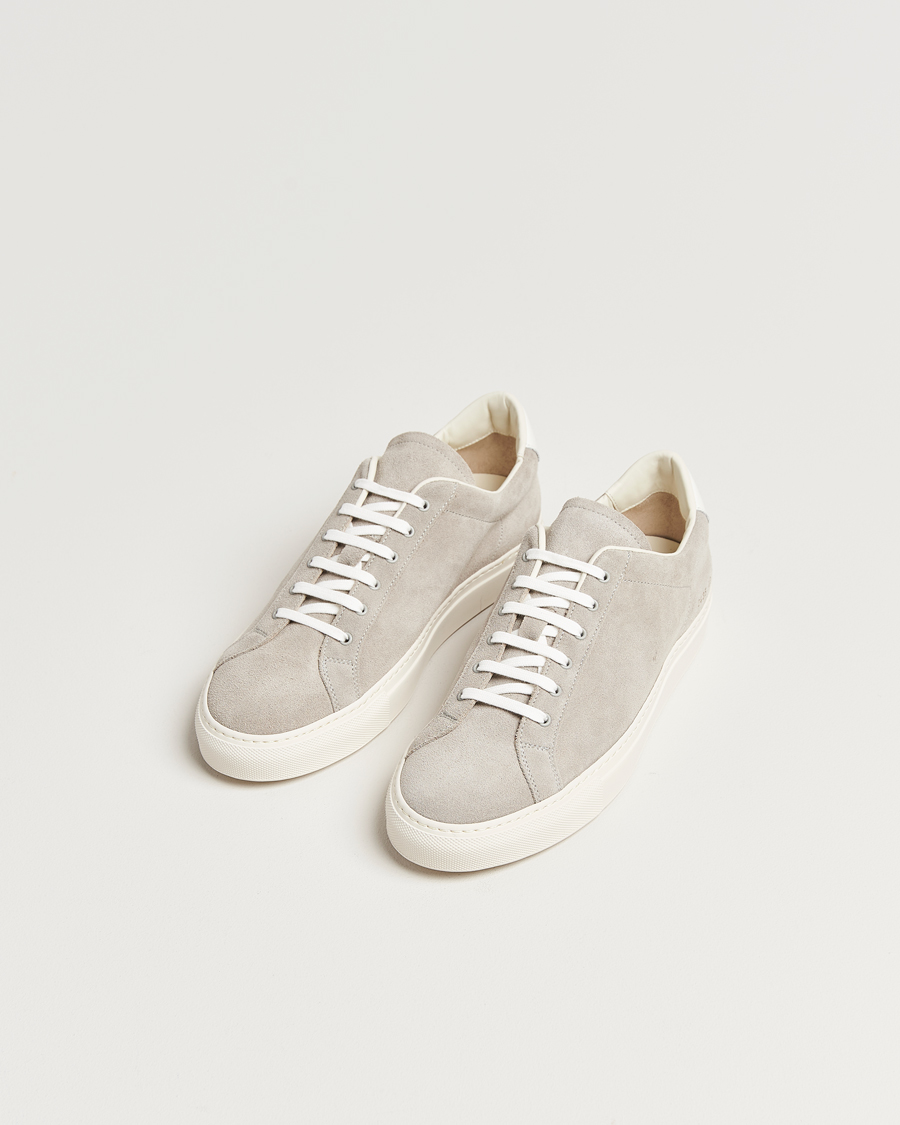Homme | Common Projects Retro Suede Sneaker Grey | Common Projects | Retro Suede Sneaker Grey