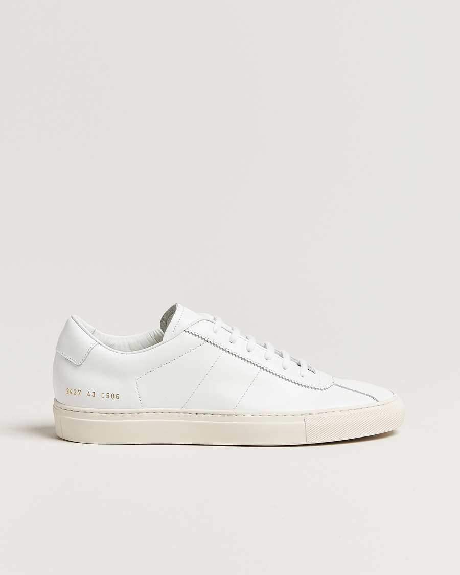 Homme | Common Projects Tennis 70's Leather Sneaker White | Common Projects | Tennis 70's Leather Sneaker White