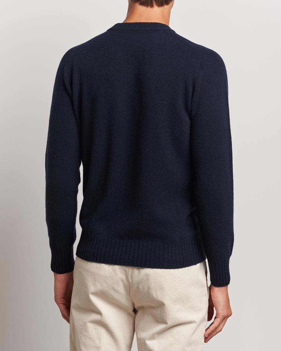 Homme | Pulls Et Tricots | Altea | Wool/Cashmere Crew Neck Pullover Navy