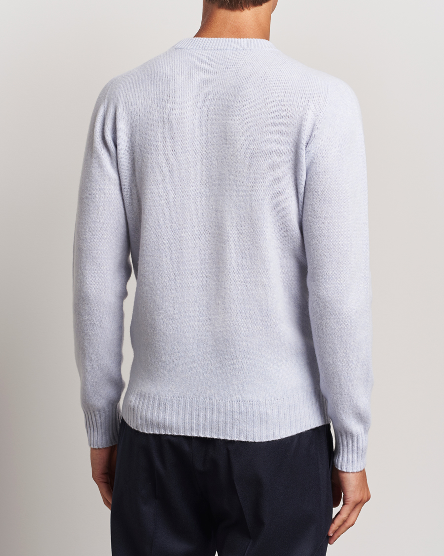 Homme | Pulls Et Tricots | Altea | Wool/Cashmere Crew Neck Pullover Light Blue