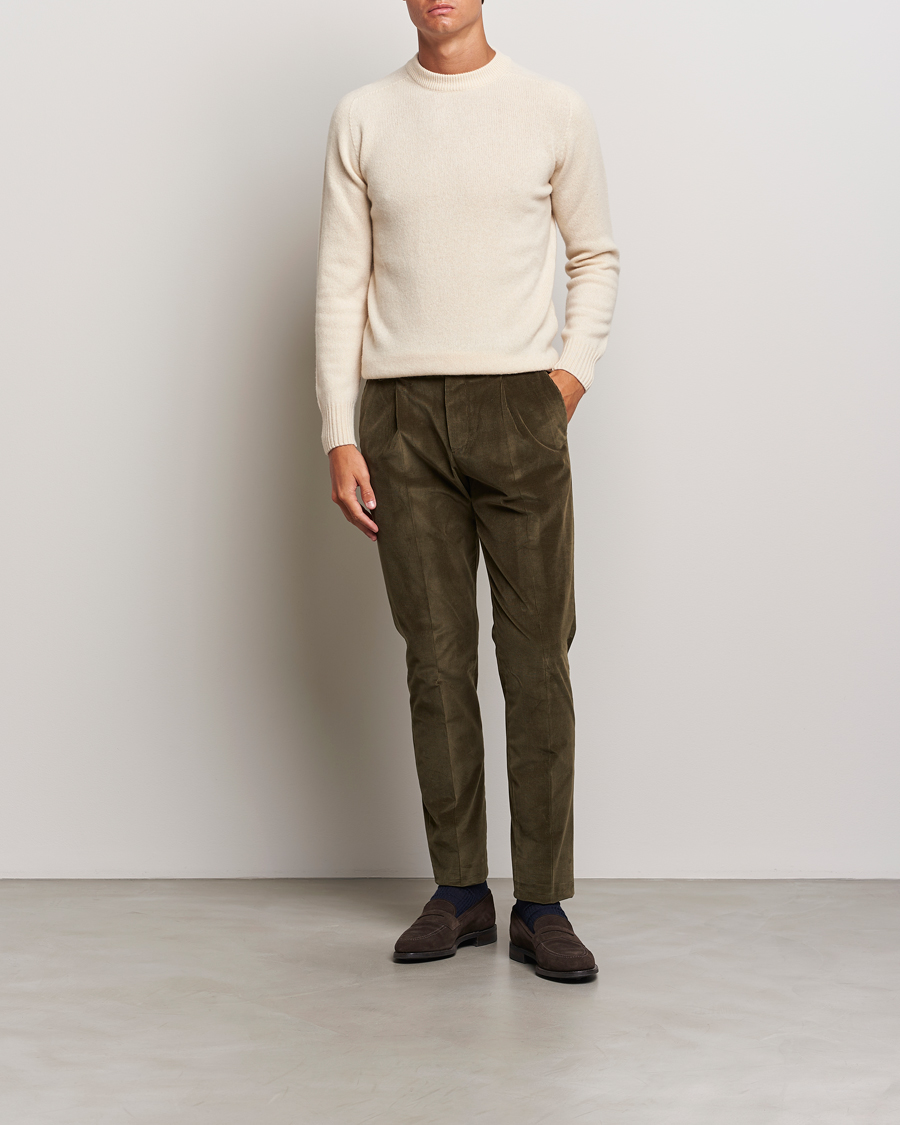 Homme | Pulls Et Tricots | Altea | Wool/Cashmere Crew Neck Pullover Latte