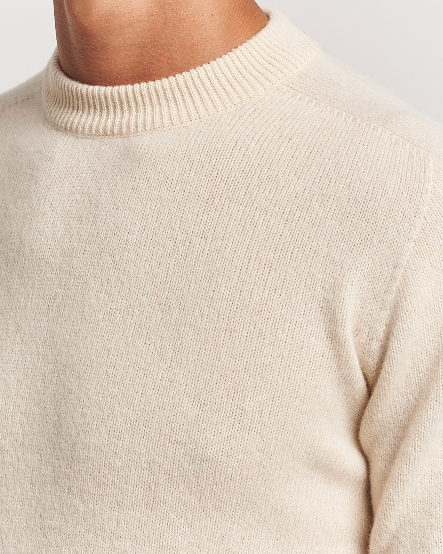 Homme | Pulls Et Tricots | Altea | Wool/Cashmere Crew Neck Pullover Latte
