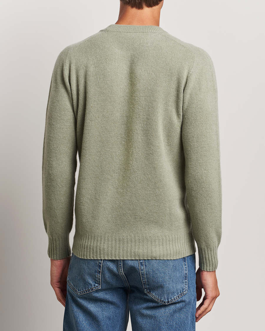 Homme | Pulls Et Tricots | Altea | Wool/Cashmere Crew Neck Pullover Sage