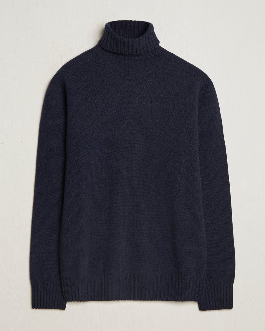 Homme | Pulls Et Tricots | Altea | Wool/Cashmere Rollneck Navy