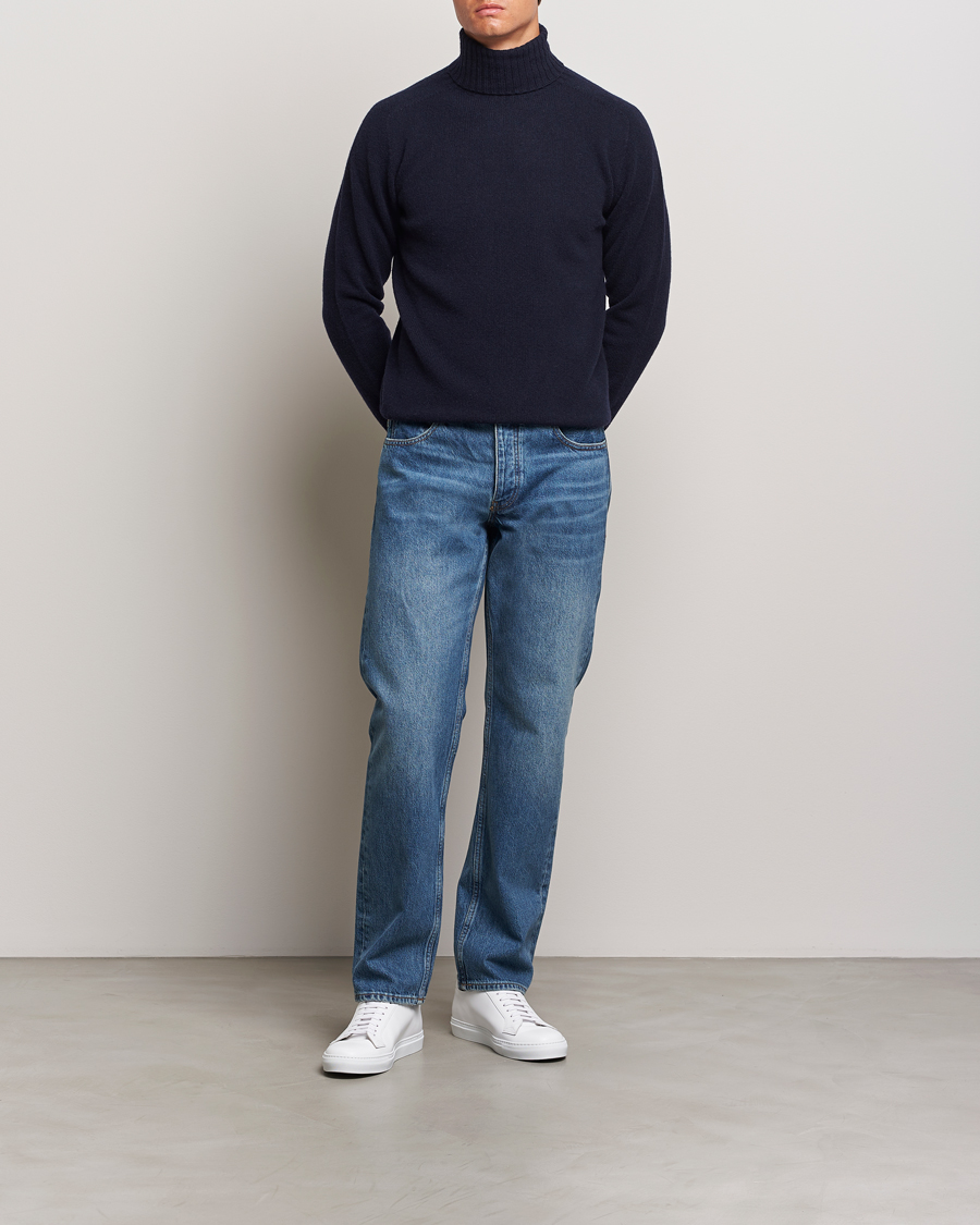 Homme | Pulls Et Tricots | Altea | Wool/Cashmere Rollneck Navy