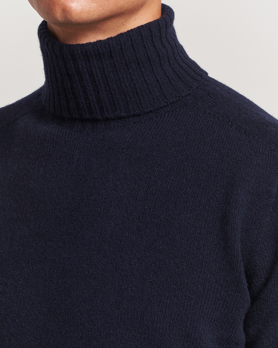 Homme | Pulls Et Tricots | Altea | Wool/Cashmere Rollneck Navy