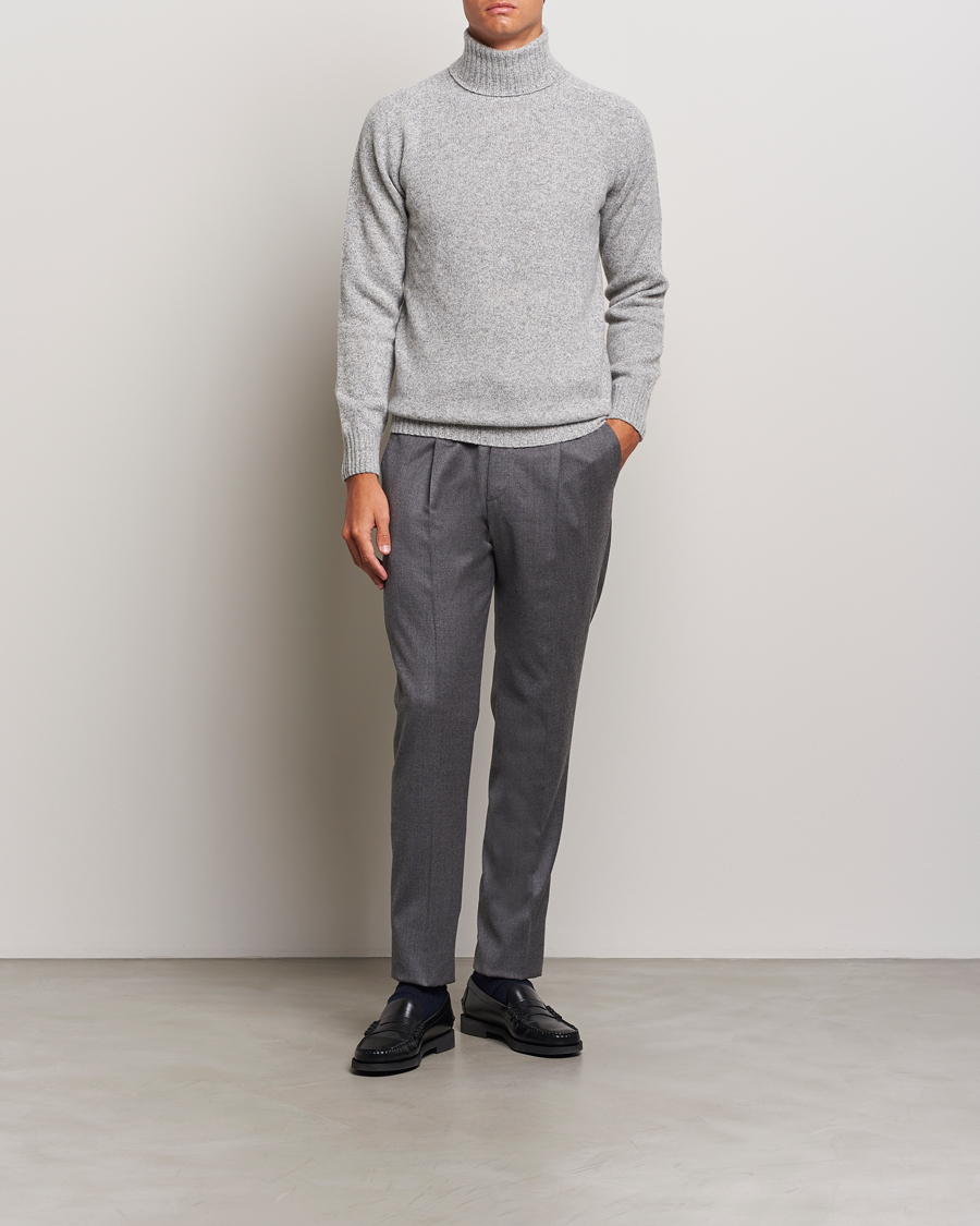 Homme | Pulls Et Tricots | Altea | Wool/Cashmere Rollneck Grey Melange