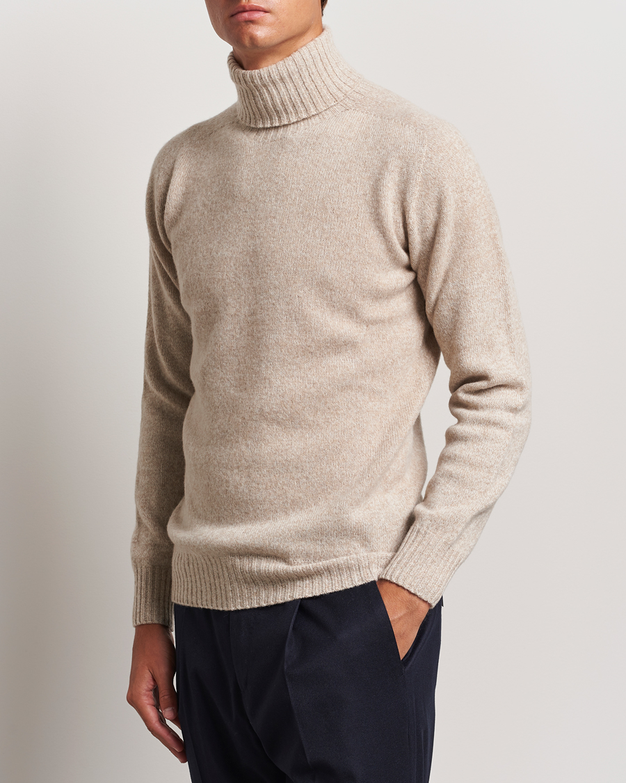 Homme | Pulls Et Tricots | Altea | Wool/Cashmere Rollneck Beige Melange
