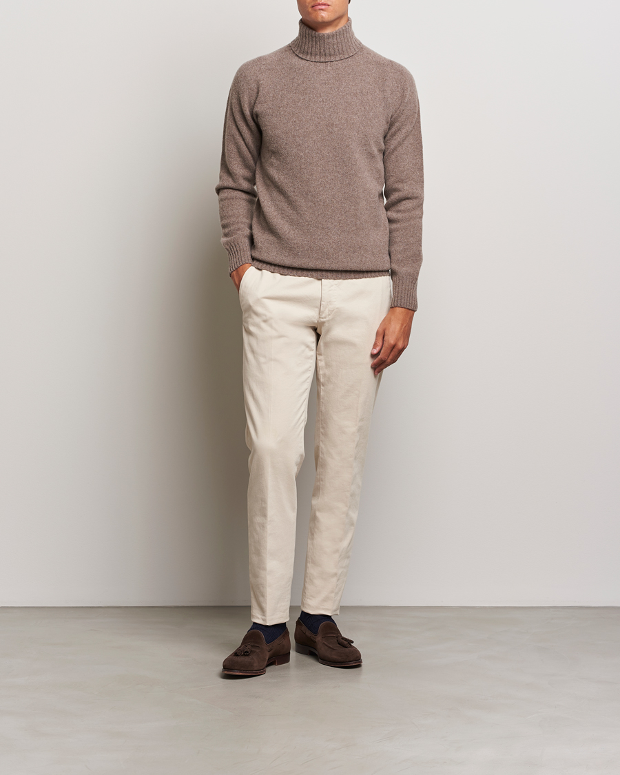 Homme | Pulls Et Tricots | Altea | Wool/Cashmere Rollneck Taupe
