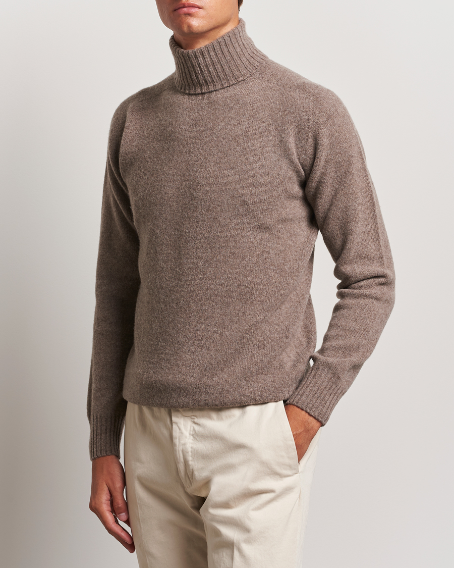 Homme | Pulls Et Tricots | Altea | Wool/Cashmere Rollneck Taupe