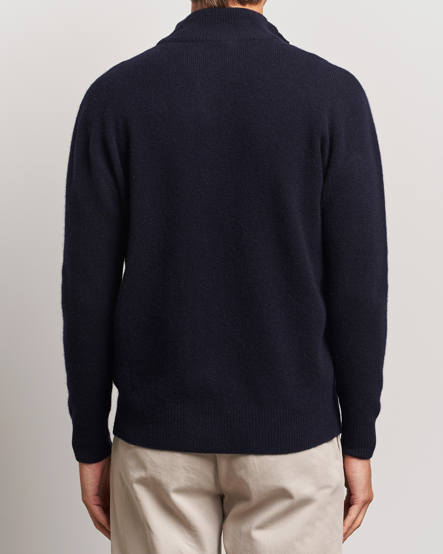 Homme | Pulls Et Tricots | Altea | Shetland Cardigan Navy