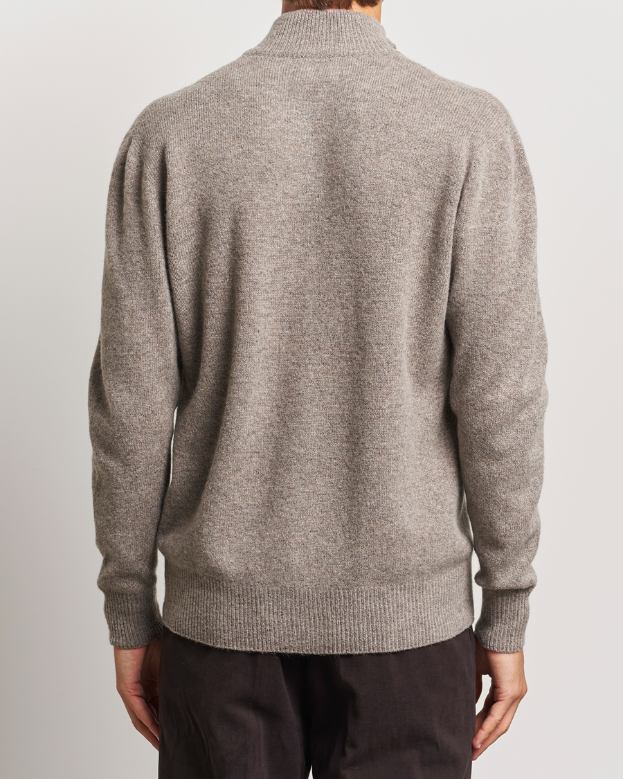 Homme | Pulls Et Tricots | Altea | Shetland Cardigan Taupe