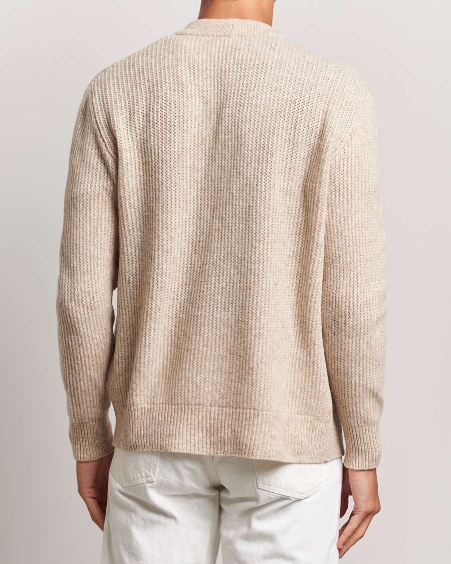 Homme | Pulls Et Tricots | Altea | Soft Rib Stich Cardigan Cream