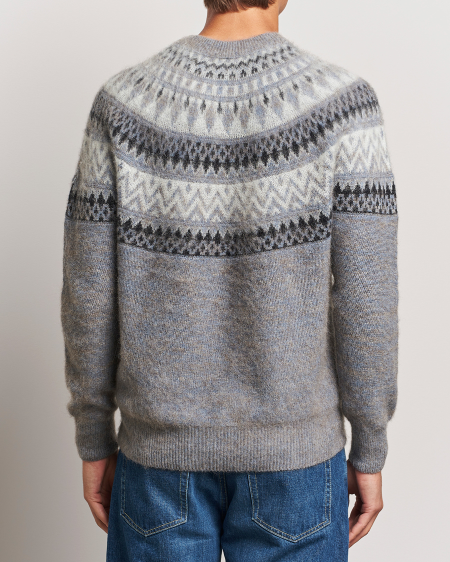 Homme | Pulls Et Tricots | Altea | Wool/Cashmere Norwegian Sweater Grey