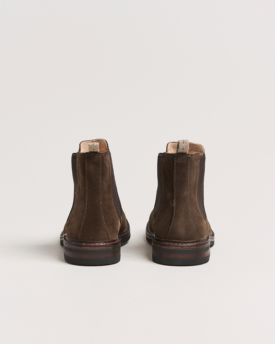 Homme | Bottes | Astorflex | Bitflex Dainite Chelsea Boot Dark Brown Suede