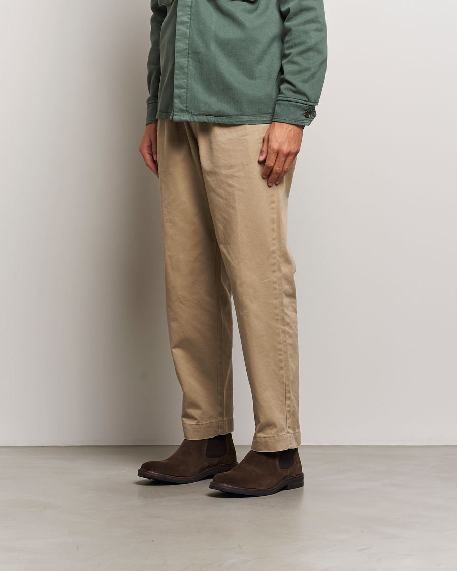 Homme | Bottes | Astorflex | Bitflex Dainite Chelsea Boot Dark Brown Suede