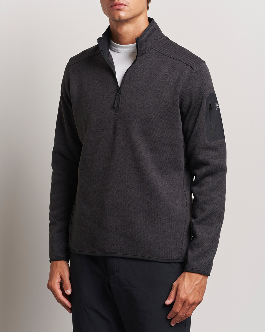 Homme | Pulls Et Tricots | Arc'teryx | Covert Half Zip Black Heather