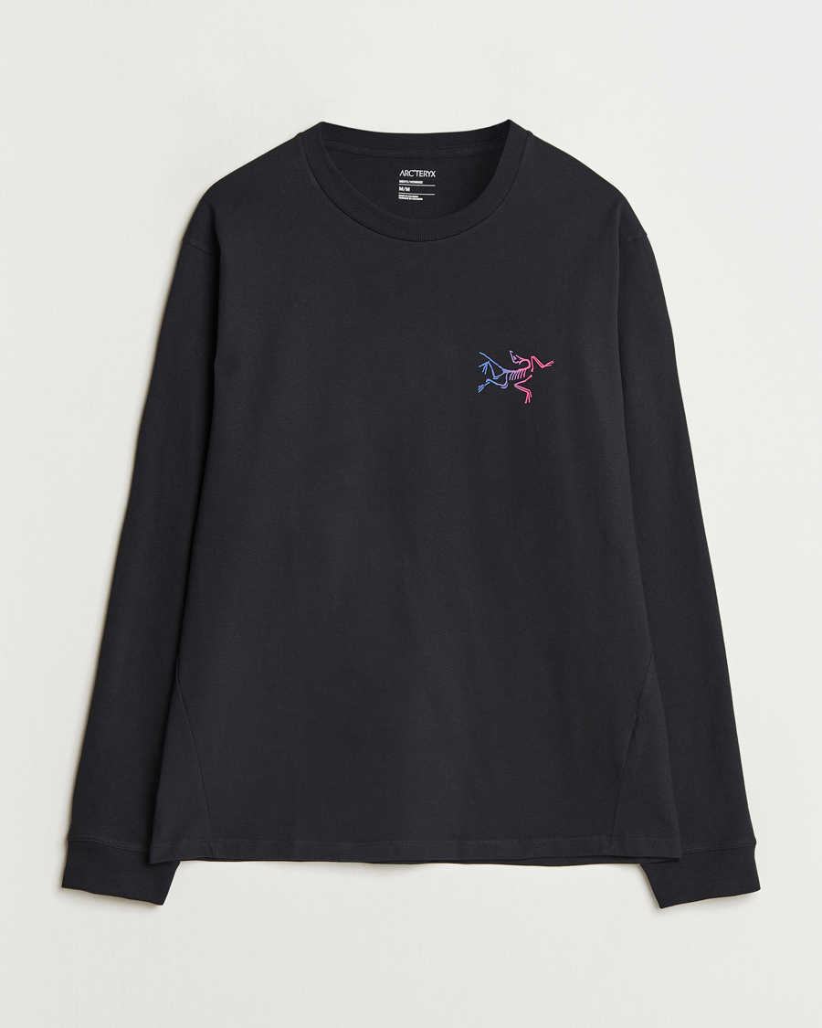 Homme | T-shirts | Arc'teryx | Kragg Heavy Cotton Long Sleeve T-Shirt Black