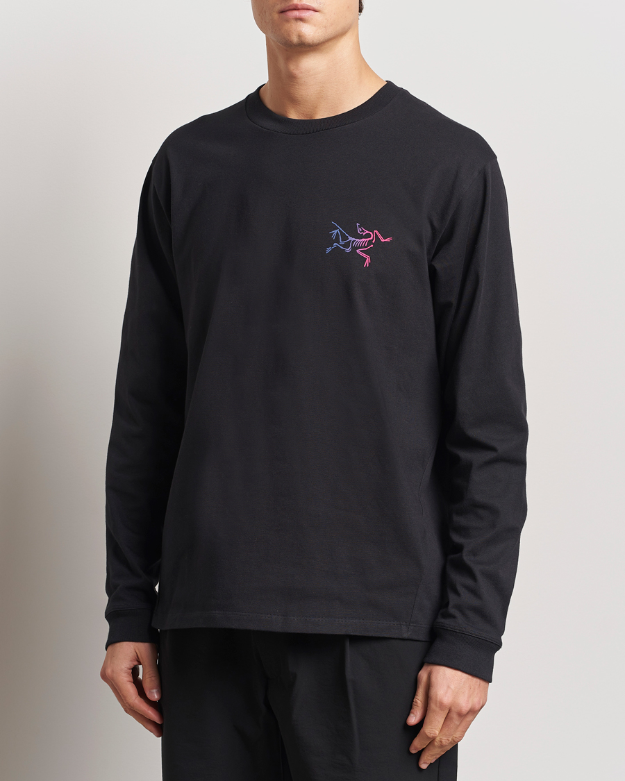 Homme | T-shirts | Arc'teryx | Kragg Heavy Cotton Long Sleeve T-Shirt Black