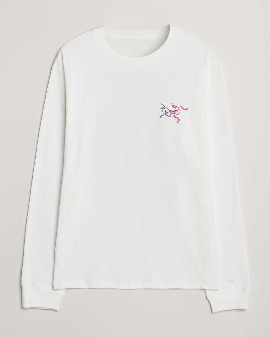 Homme | T-shirts | Arc'teryx | Kragg Heavy Cotton Long Sleeve T-Shirt White