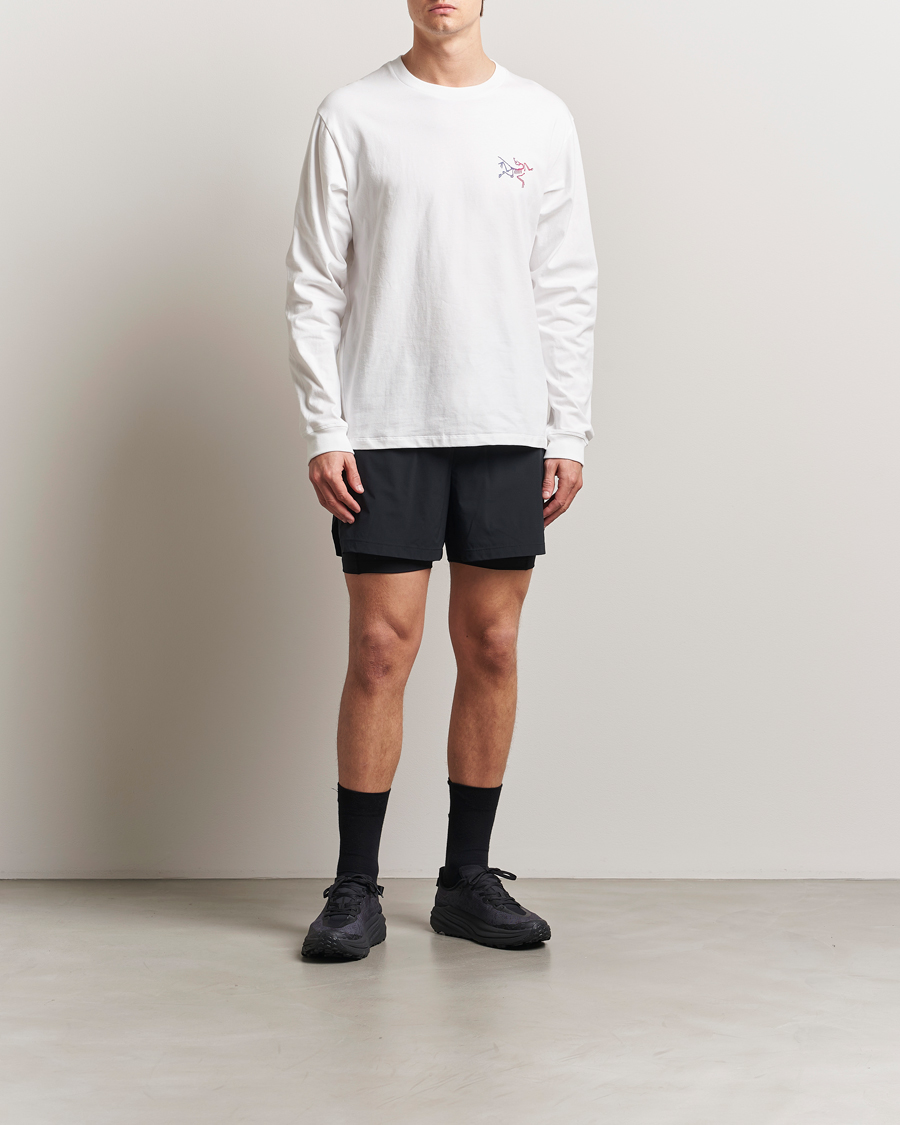 Homme | T-shirts | Arc'teryx | Kragg Heavy Cotton Long Sleeve T-Shirt White